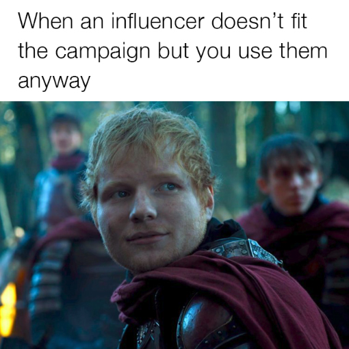 influencer a znacka